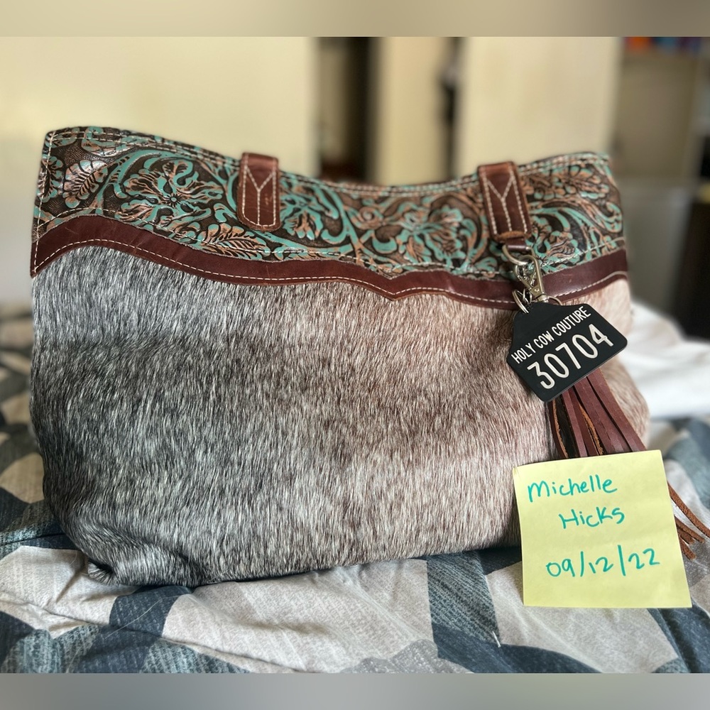 Holy Cow Couture Weekender Bag